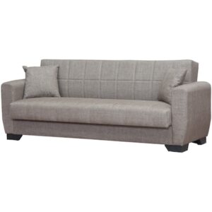 Canapea Modella Star, 215x80x85 cm, 3 locuri, Maro