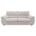 Canapea extensibila Confort Stofa III Elvila, 215x95/230x91 cm, culoare Bej deschis