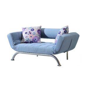 Canapea Kring Isabel, 143x90x71 cm, Albastru deschis