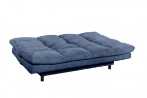 Canapea extensibila tapitata cu stofa, 3 locuri Lotta 2 Bleumarin